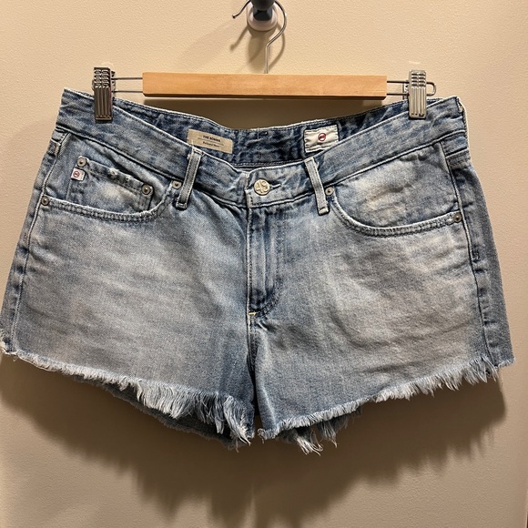 AG - The Bonnie - denim relaxed short. - Picture 1 of 7